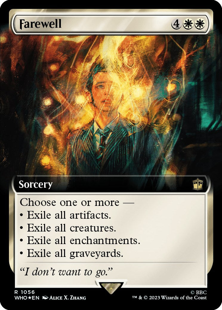 Farewell (Extended Art) (Surge Foil) [Doctor Who] | Gam3 Escape