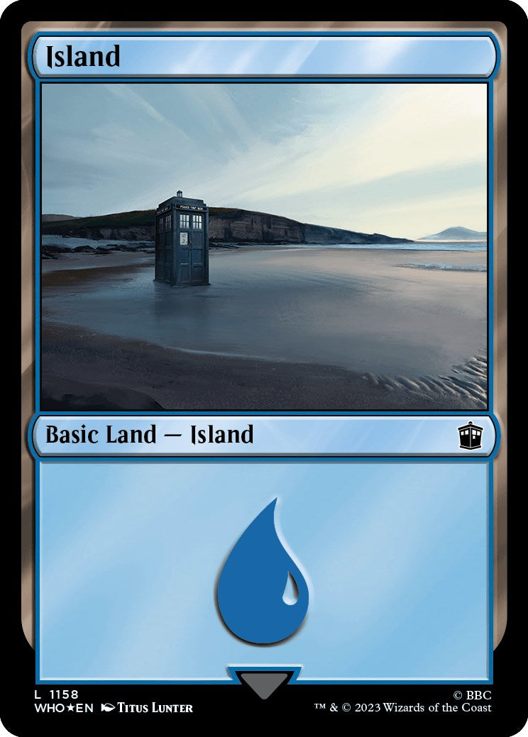 Island (1158) (Surge Foil) [Doctor Who] | Gam3 Escape