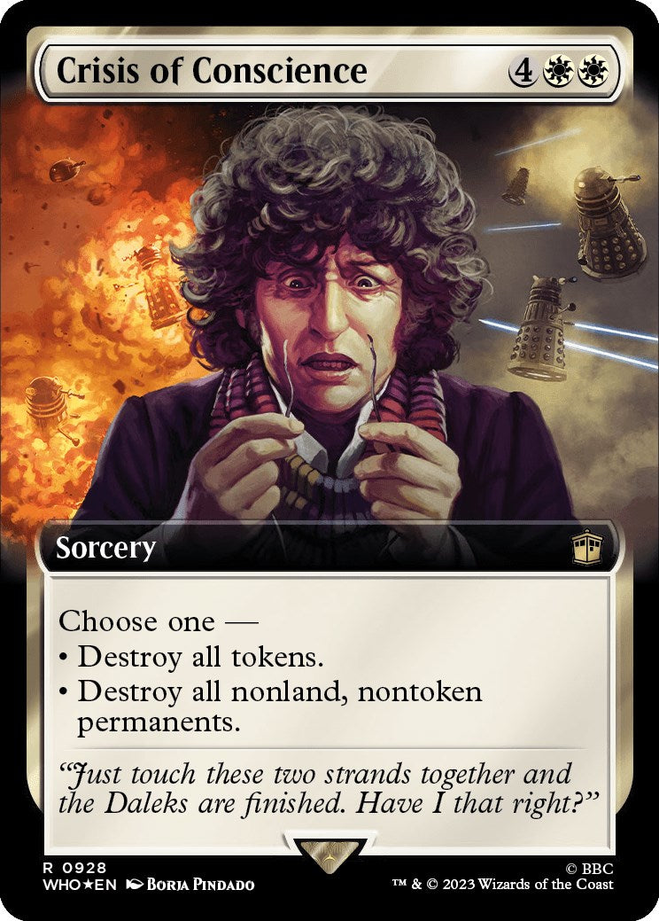 Crisis of Conscience (Extended Art) (Surge Foil) [Doctor Who] | Gam3 Escape