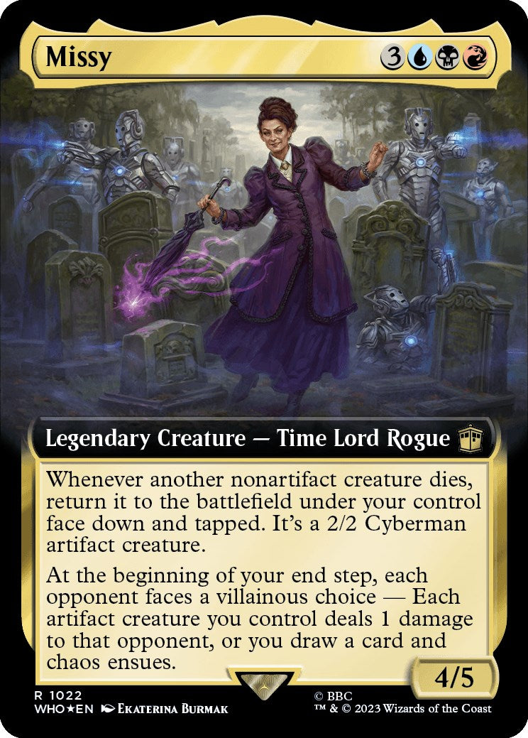 Missy (Extended Art) (Surge Foil) [Doctor Who] | Gam3 Escape