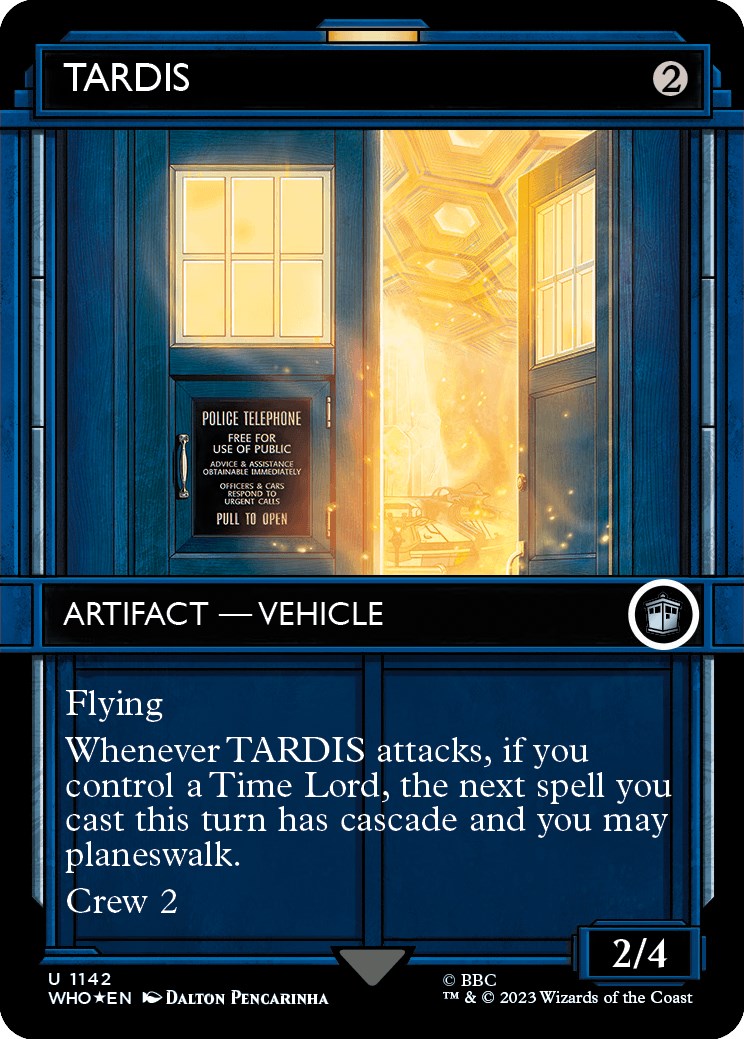 TARDIS (Showcase) (Surge Foil) [Doctor Who] | Gam3 Escape