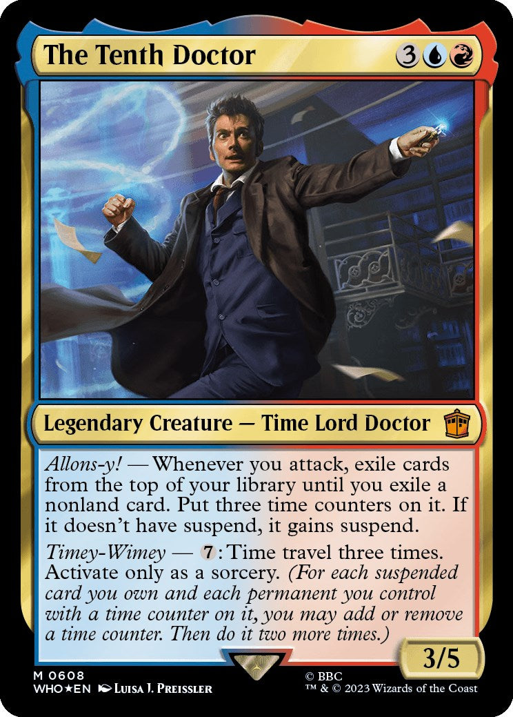 The Tenth Doctor (Surge Foil) [Doctor Who] | Gam3 Escape