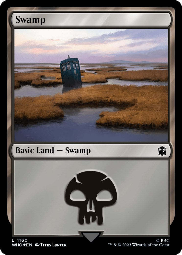Swamp (1160) (Surge Foil) [Doctor Who] | Gam3 Escape