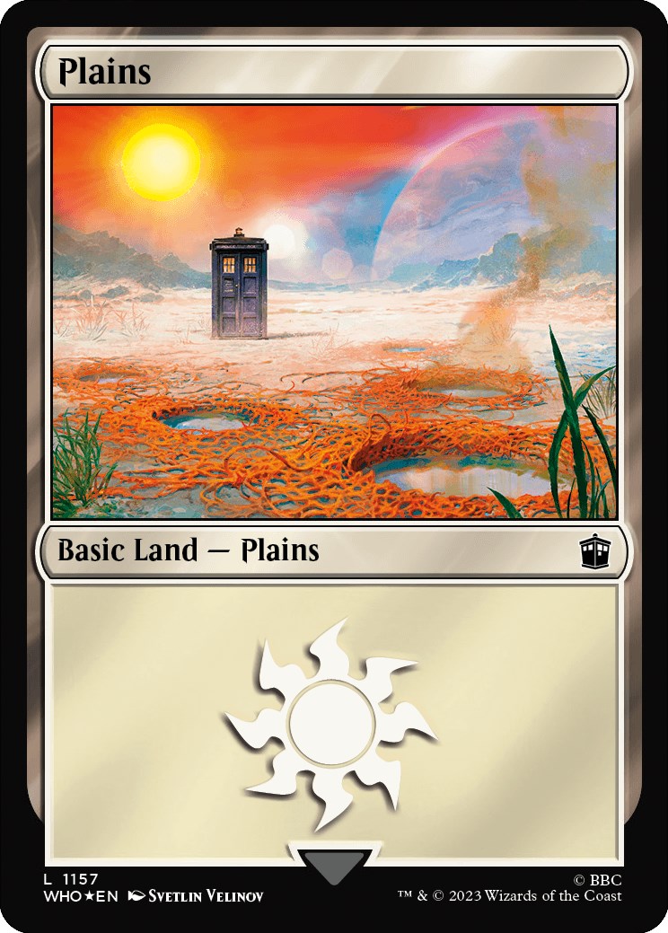 Plains (1157) (Surge Foil) [Doctor Who] | Gam3 Escape