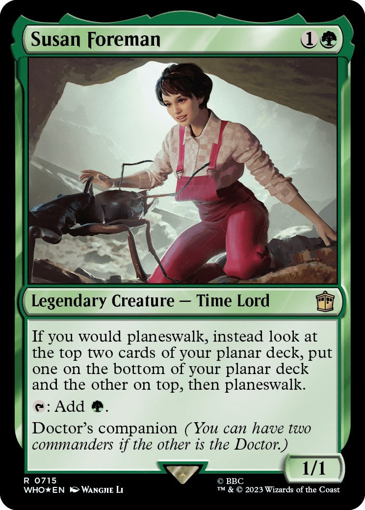 Susan Foreman (Surge Foil) [Doctor Who] | Gam3 Escape