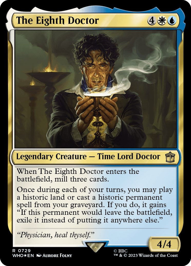 The Eighth Doctor (Surge Foil) [Doctor Who] | Gam3 Escape