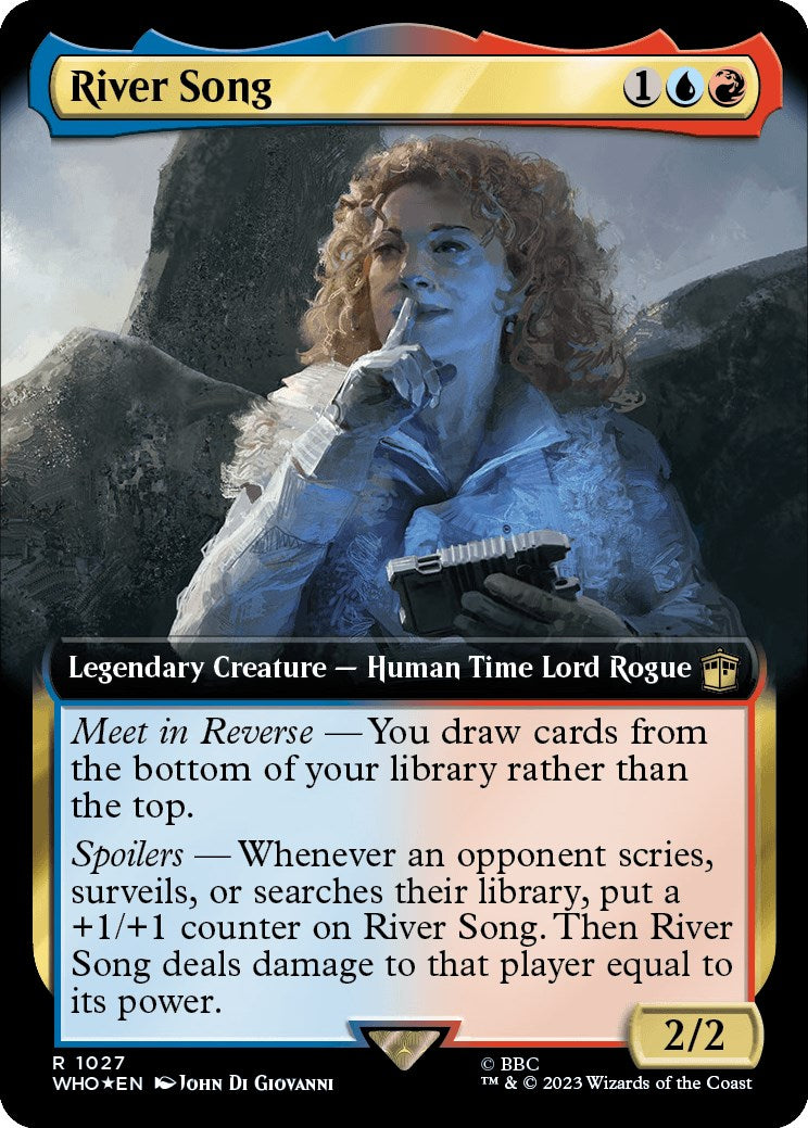 River Song (Extended Art) (Surge Foil) [Doctor Who] | Gam3 Escape