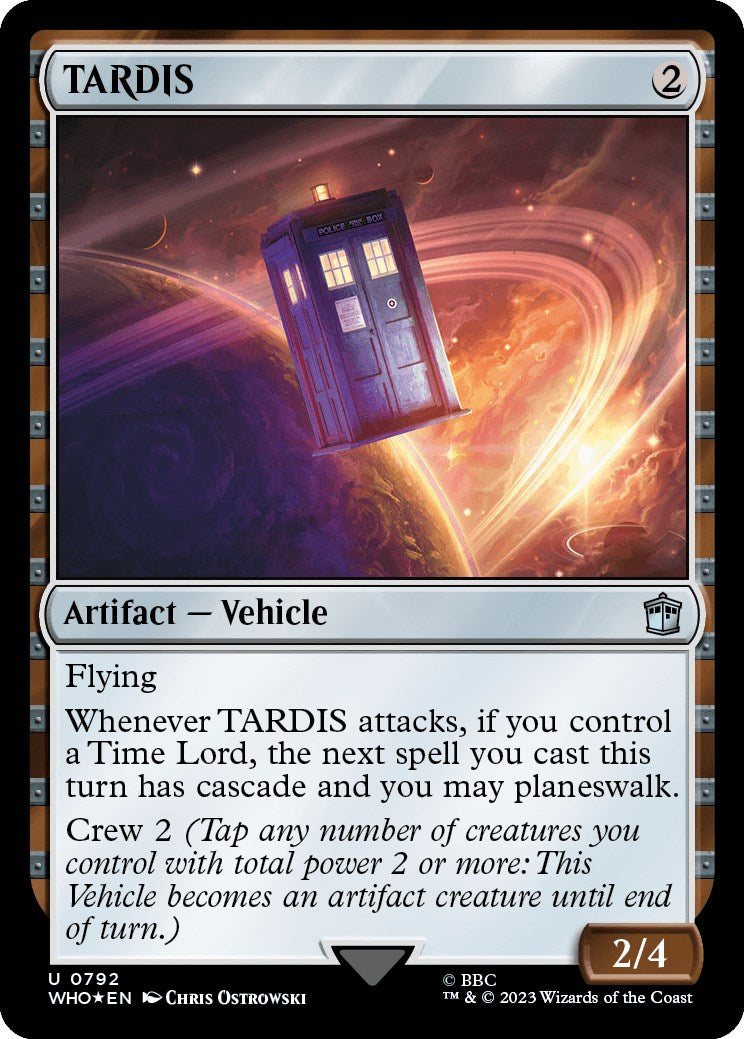 TARDIS (Surge Foil) [Doctor Who] | Gam3 Escape