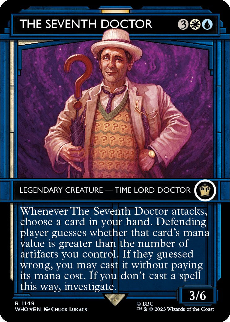 The Seventh Doctor (Showcase) (Surge Foil) [Doctor Who] | Gam3 Escape