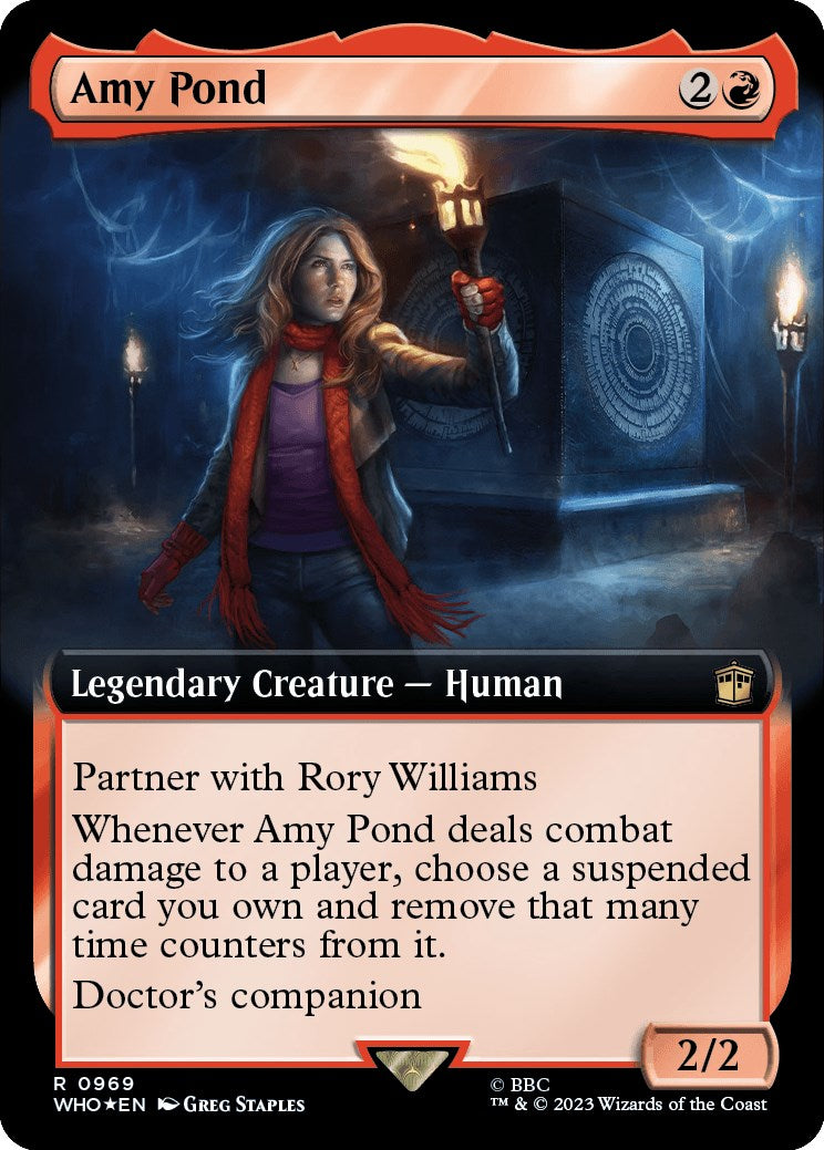 Amy Pond (Extended Art) (Surge Foil) [Doctor Who] | Gam3 Escape