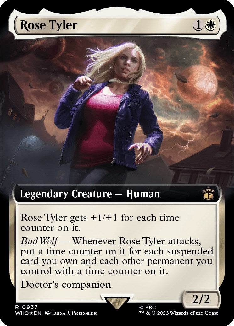 Rose Tyler (Extended Art) (Surge Foil) [Doctor Who] | Gam3 Escape