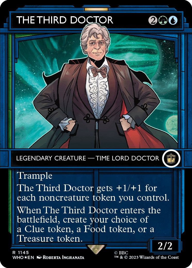 The Third Doctor (Showcase) (Surge Foil) [Doctor Who] | Gam3 Escape