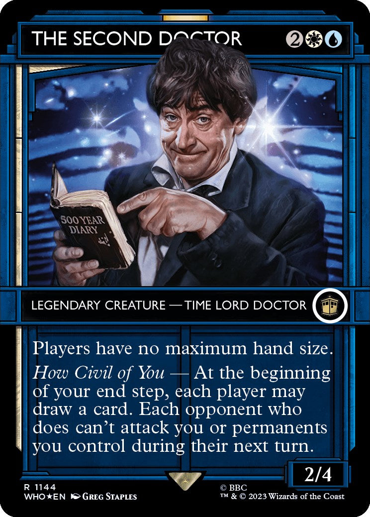 The Second Doctor (Showcase) (Surge Foil) [Doctor Who] | Gam3 Escape