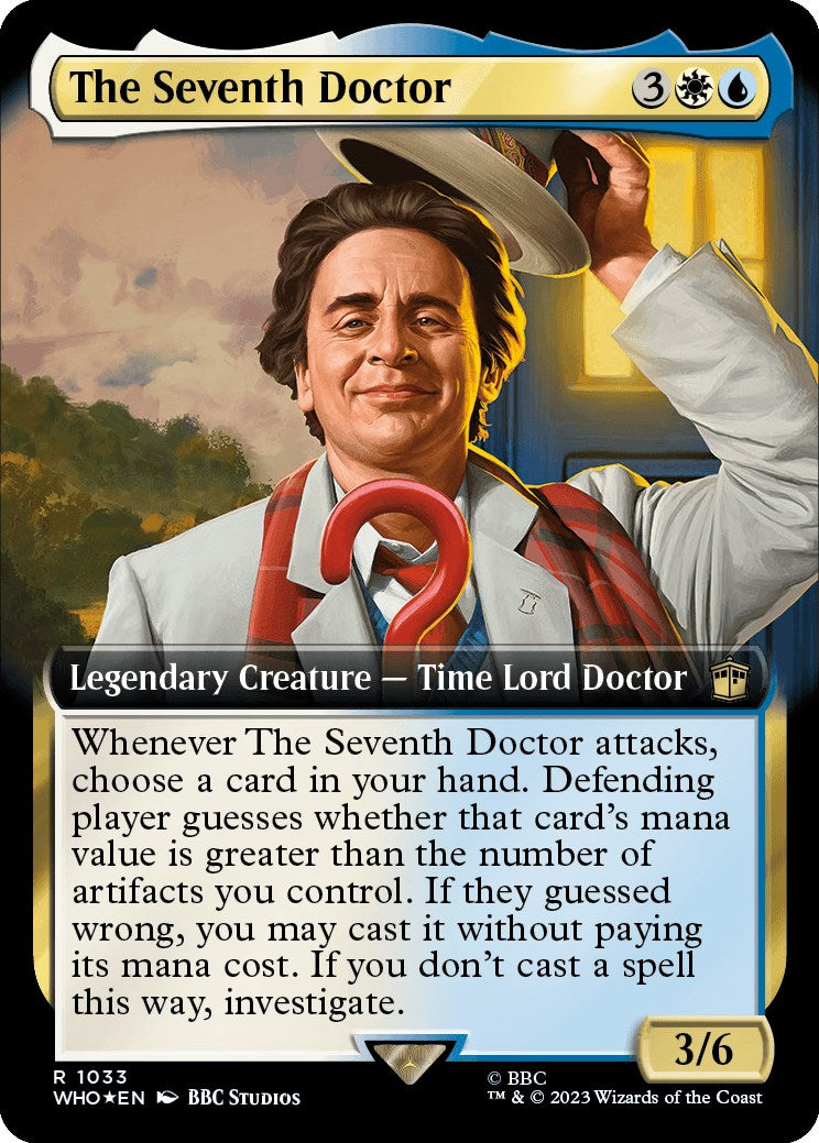 The Seventh Doctor (Extended Art) (Surge Foil) [Doctor Who] | Gam3 Escape