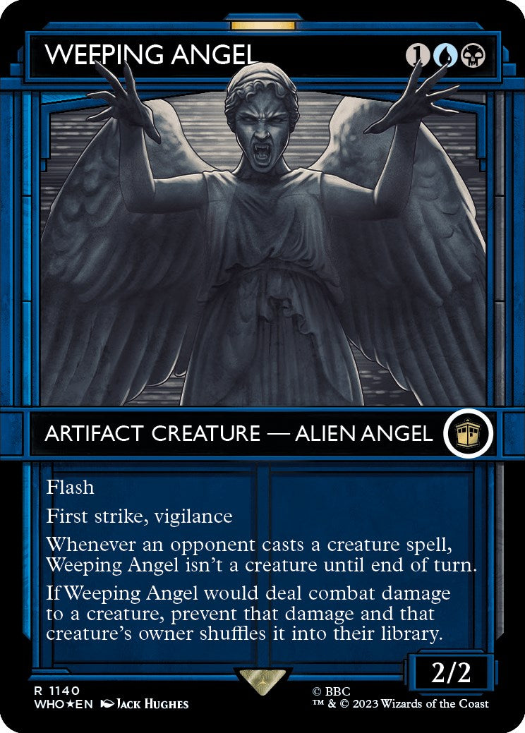 Weeping Angel (Showcase) (Surge Foil) [Doctor Who] | Gam3 Escape