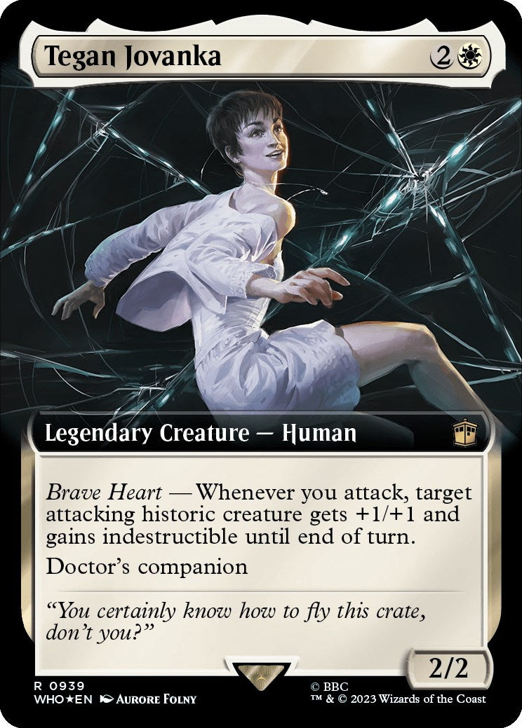 Tegan Jovanka (Extended Art) (Surge Foil) [Doctor Who] | Gam3 Escape