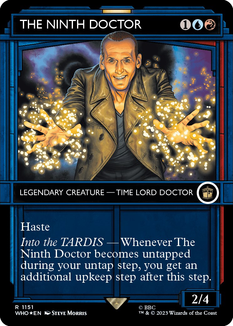 The Ninth Doctor (Showcase) (Surge Foil) [Doctor Who] | Gam3 Escape