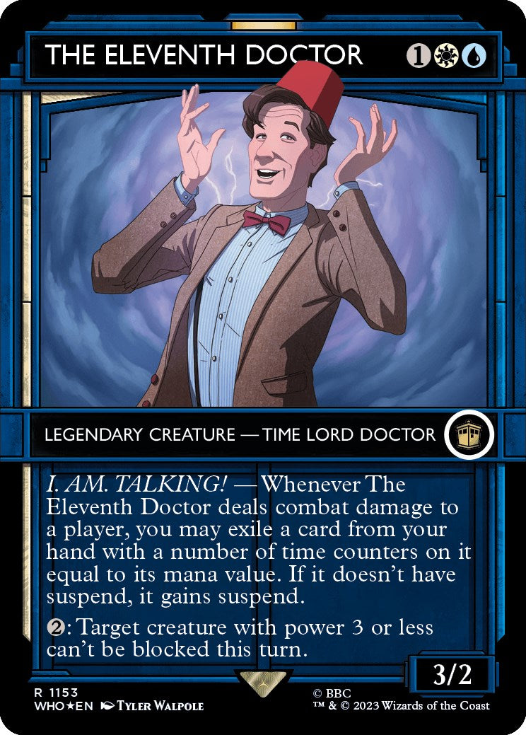 The Eleventh Doctor (Showcase) (Surge Foil) [Doctor Who] | Gam3 Escape