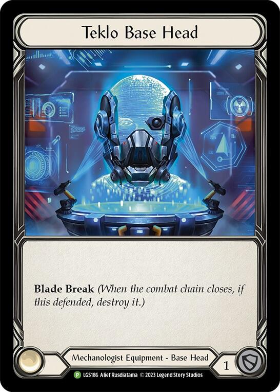 Teklo Base Head [LGS186] (Promo)  Cold Foil | Gam3 Escape