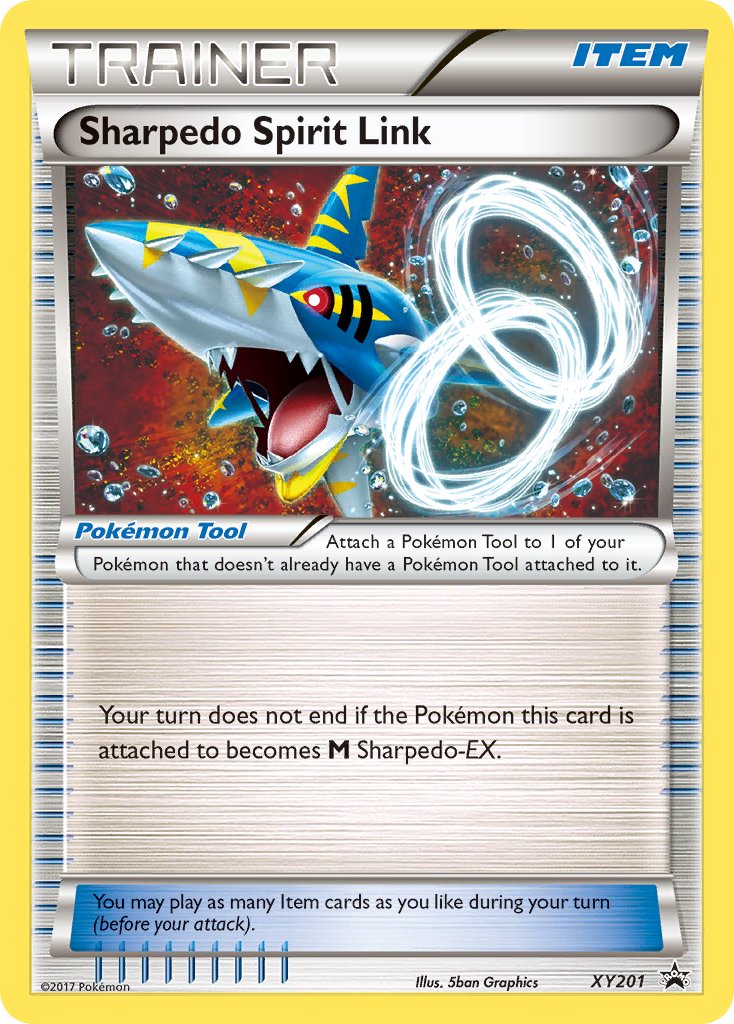 Sharpedo Spirit Link (XY201) [XY: Black Star Promos] | Gam3 Escape