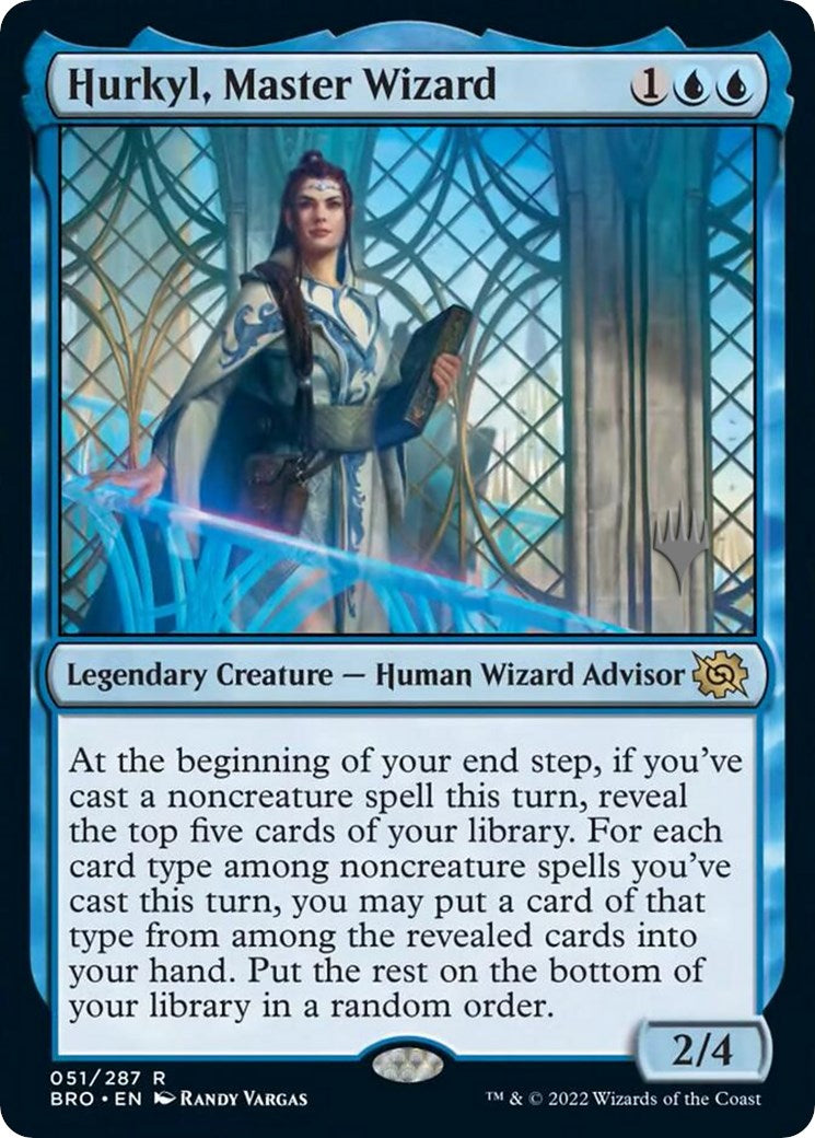 Hurkyl, Master Wizard (Promo Pack) [The Brothers' War Promos] | Gam3 Escape