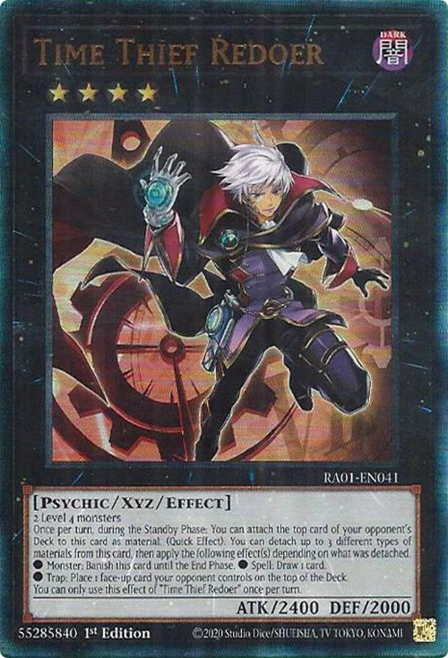 Time Thief Redoer [RA01-EN041] Prismatic Ultimate Rare | Gam3 Escape