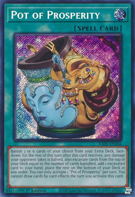 Pot of Prosperity [RA01-EN066] Secret Rare | Gam3 Escape