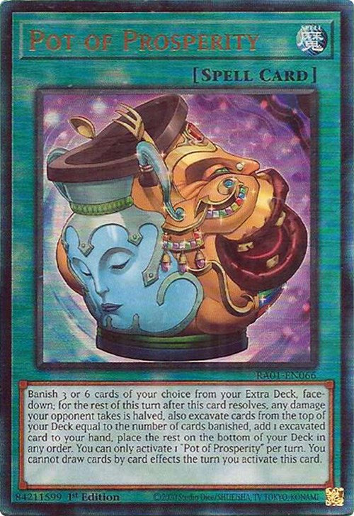 Pot of Prosperity [RA01-EN066] Prismatic Ultimate Rare | Gam3 Escape