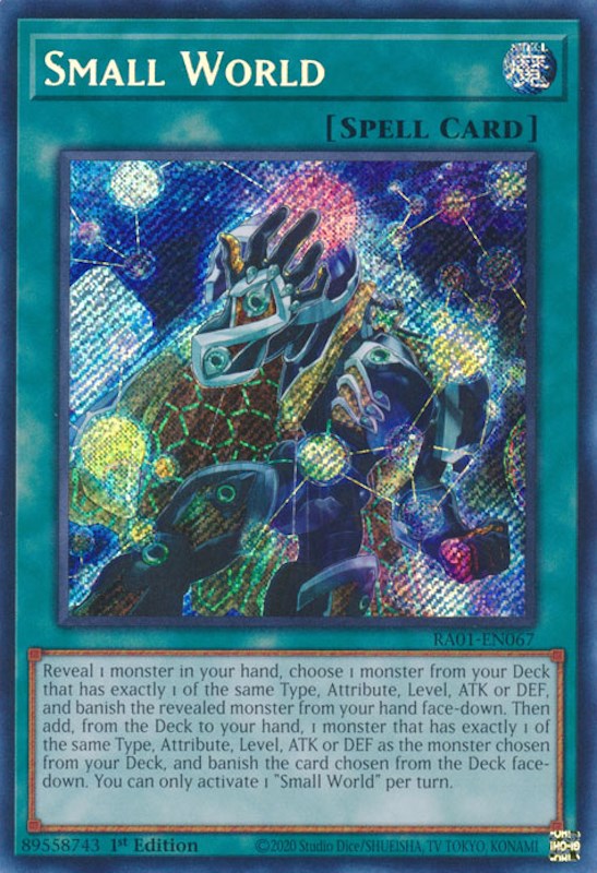 Small World [RA01-EN067] Secret Rare | Gam3 Escape