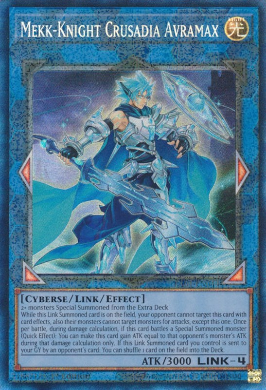 Mekk-Knight Crusadia Avramax [RA01-EN044] Prismatic Collector's Rare | Gam3 Escape