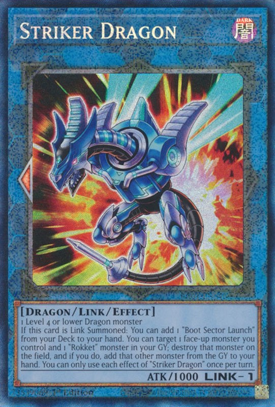 Striker Dragon [RA01-EN046] Prismatic Collector's Rare | Gam3 Escape