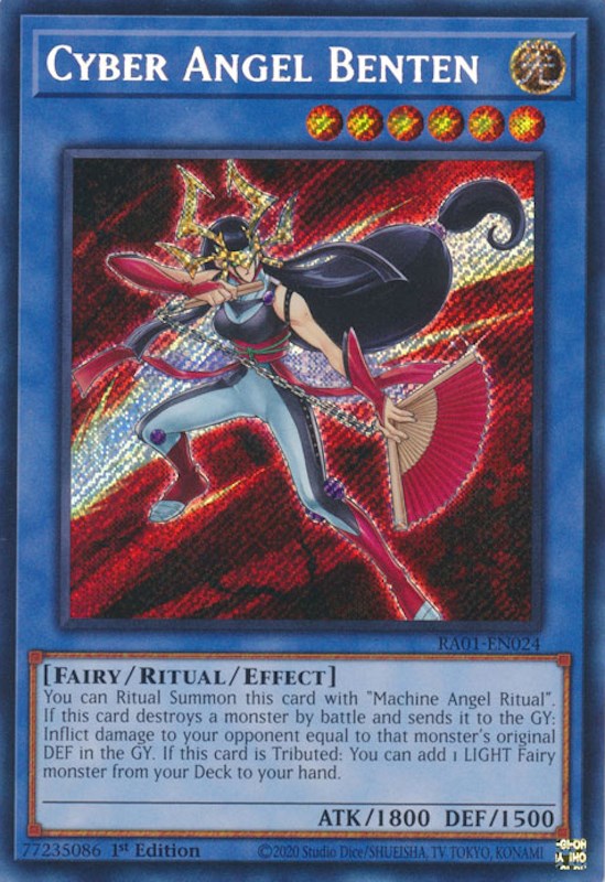 Cyber Angel Benten [RA01-EN024] Secret Rare | Gam3 Escape