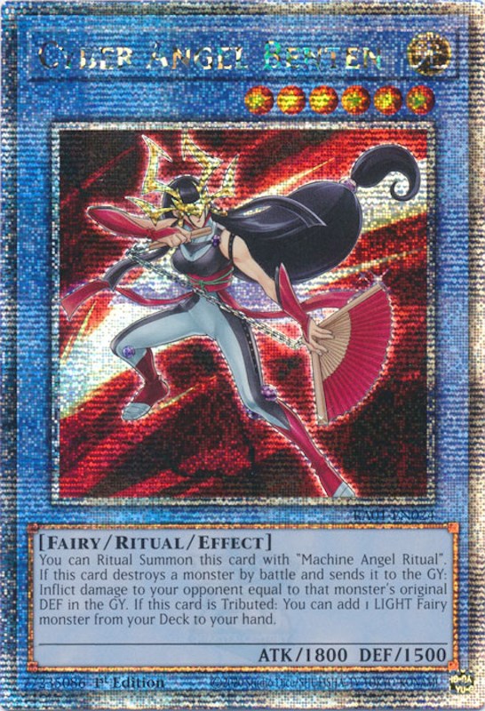 Cyber Angel Benten [RA01-EN024] Quarter Century Secret Rare | Gam3 Escape