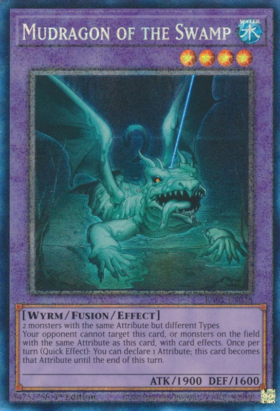 Mudragon of the Swamp [RA01-EN028] Prismatic Collector's Rare | Gam3 Escape