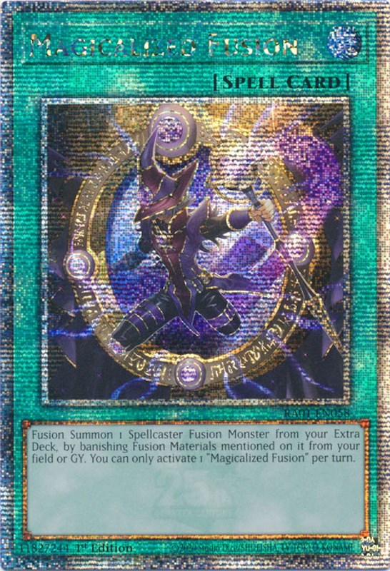 Magicalized Fusion [RA01-EN058] Quarter Century Secret Rare | Gam3 Escape