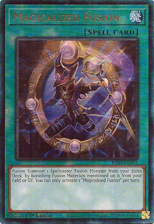 Magicalized Fusion [RA01-EN058] Prismatic Ultimate Rare | Gam3 Escape