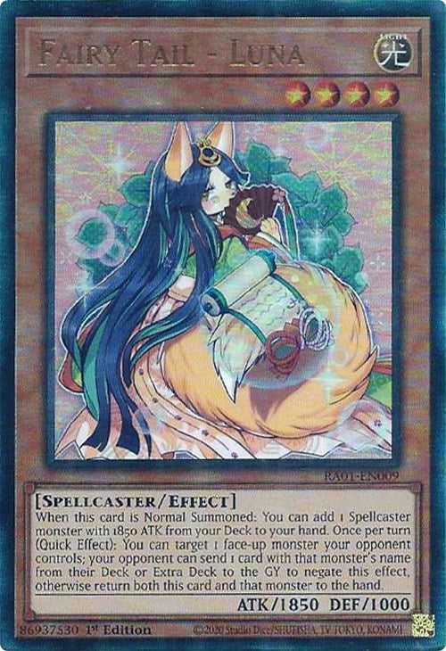 Fairy Tail - Luna [RA01-EN009] Prismatic Ultimate Rare | Gam3 Escape