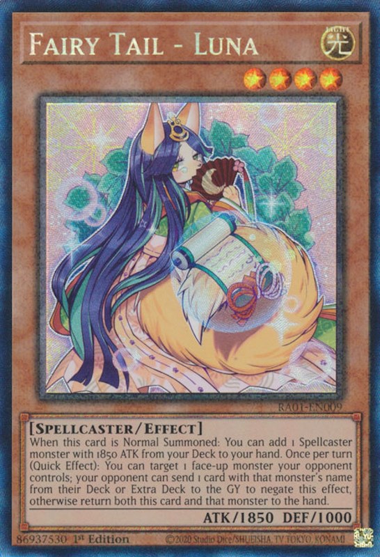 Fairy Tail - Luna [RA01-EN009] Prismatic Collector's Rare | Gam3 Escape