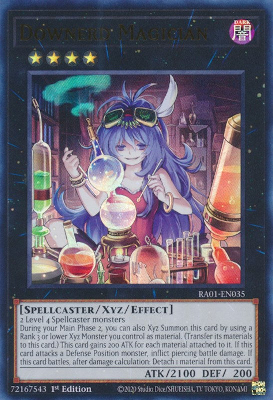 Downerd Magician [RA01-EN035] Ultra Rare | Gam3 Escape