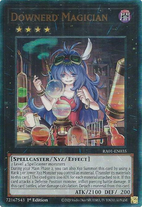 Downerd Magician [RA01-EN035] Prismatic Ultimate Rare | Gam3 Escape