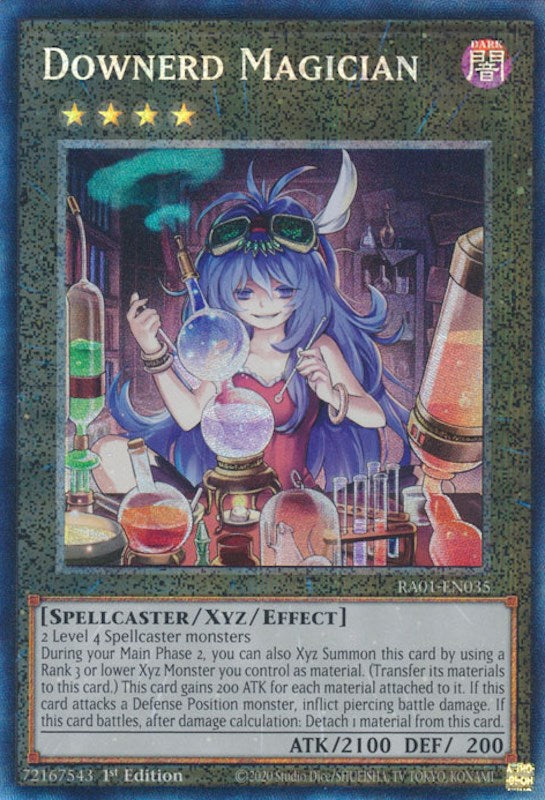 Downerd Magician [RA01-EN035] Prismatic Collector's Rare | Gam3 Escape