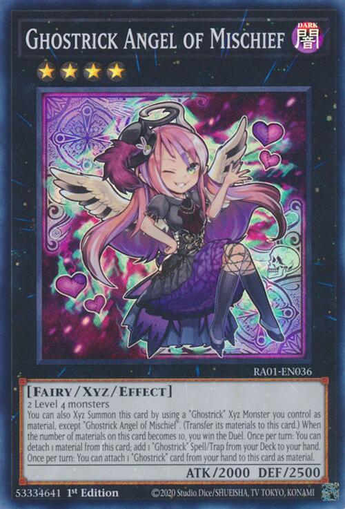 Ghostrick Angel of Mischief [RA01-EN036] Super Rare | Gam3 Escape