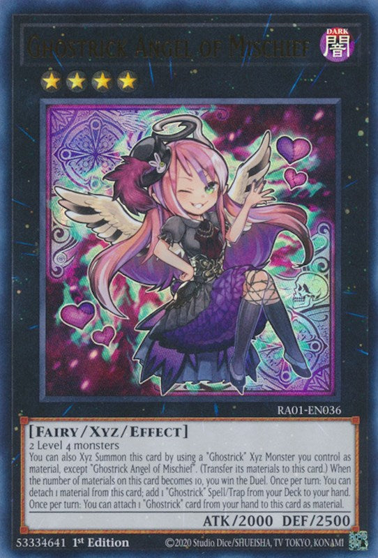 Ghostrick Angel of Mischief [RA01-EN036] Ultra Rare | Gam3 Escape