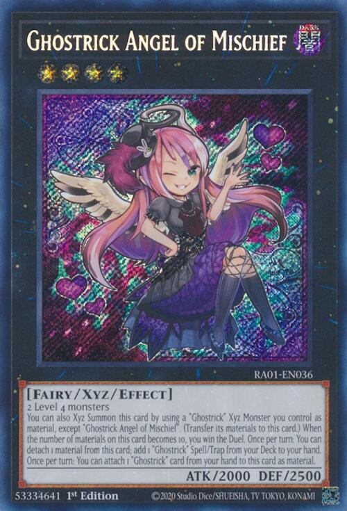 Ghostrick Angel of Mischief [RA01-EN036] Secret Rare | Gam3 Escape