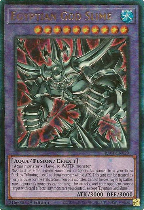 Egyptian God Slime [RA01-EN029] Prismatic Ultimate Rare | Gam3 Escape