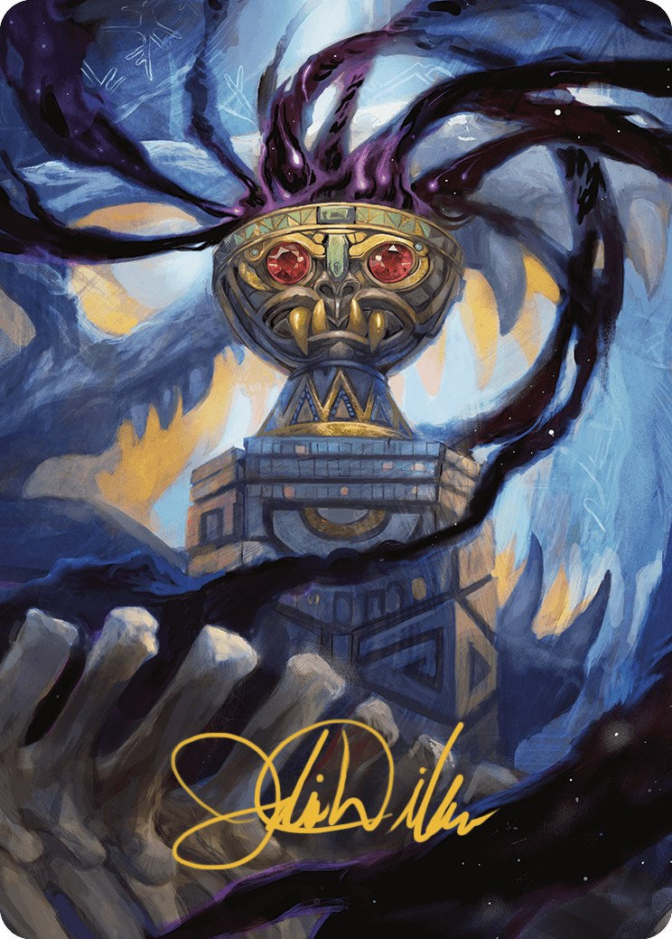 Chalice of the Void Art Card (Gold-Stamped Signature) [The Lost Caverns of Ixalan Art Series] | Gam3 Escape