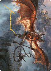 Bloodletter of Aclazotz Art Card (15/81) (Gold-Stamped Signature) [The Lost Caverns of Ixalan Art Series] | Gam3 Escape