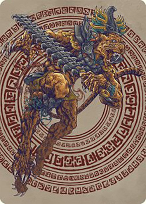 Sovereign Okinec Ahau Art Card [The Lost Caverns of Ixalan Art Series] | Gam3 Escape