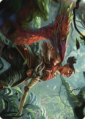 Wayta, Trainer Prodigy Art Card [The Lost Caverns of Ixalan Art Series] | Gam3 Escape