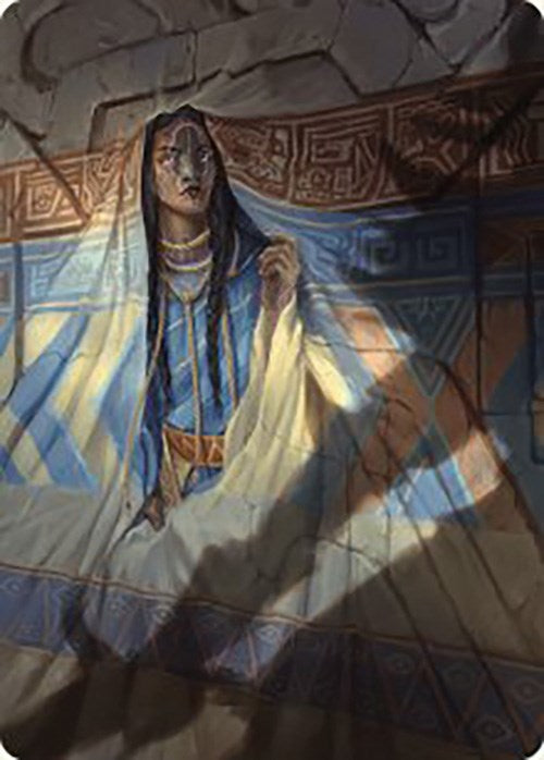 Whispersilk Cloak Art Card [The Lost Caverns of Ixalan Art Series] | Gam3 Escape